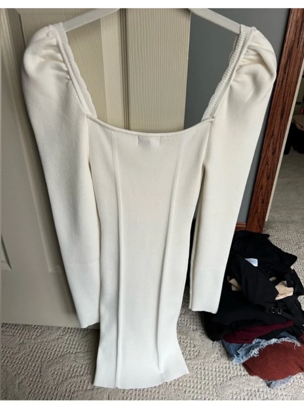 MAJORELLE Elmore Mini Dress in White size XS NWT